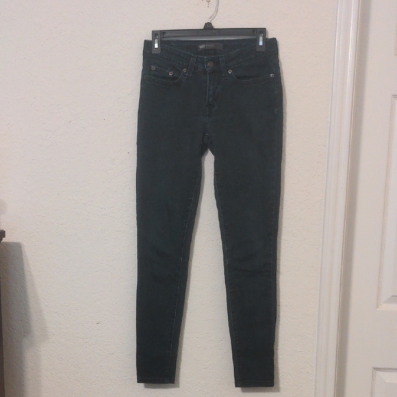 Levi's 535 Women's Dark Blue Stretch Leggings Jeans. Size 6 - Picture 1 of 9